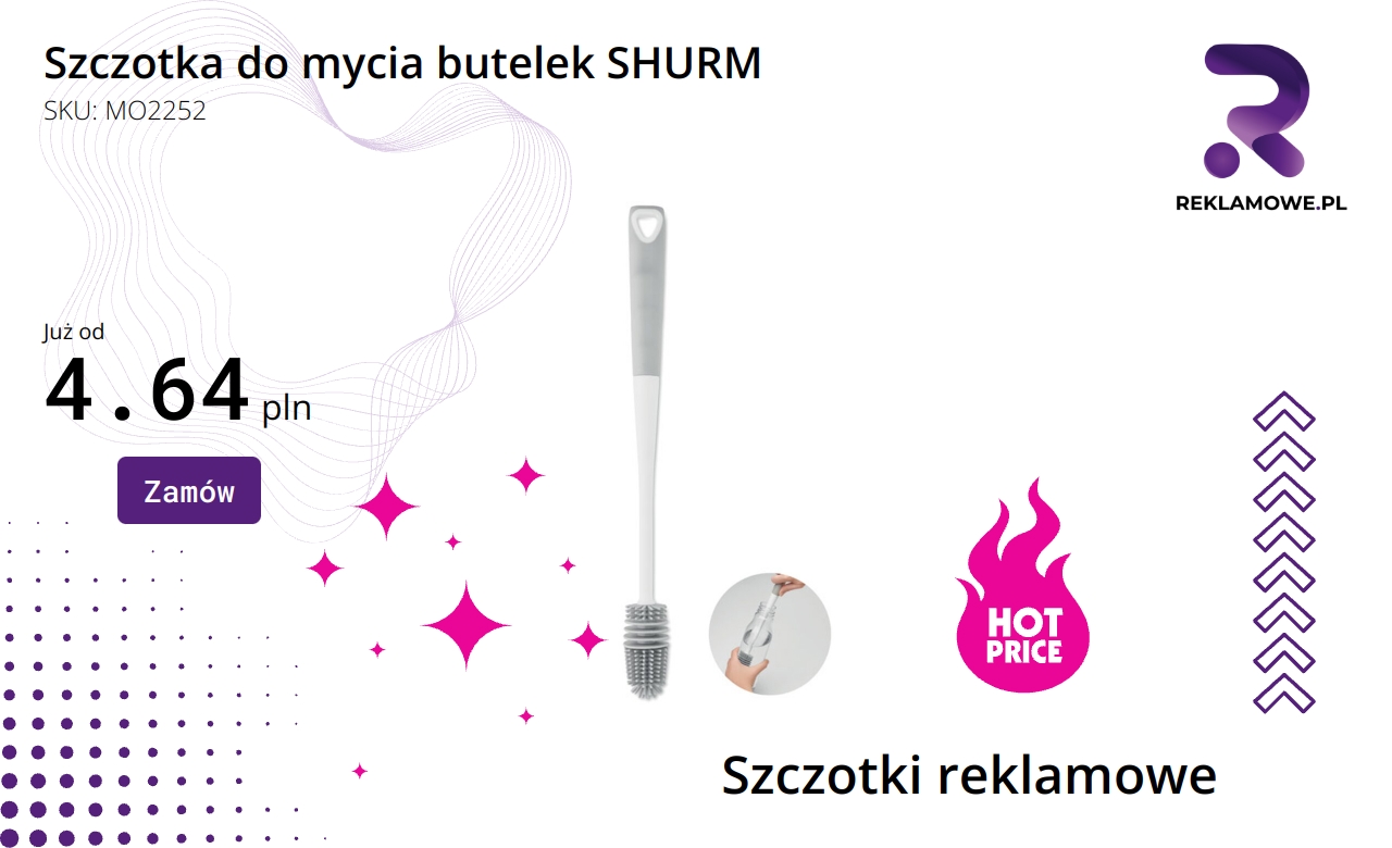 Szczotka do mycia butelek SHURM